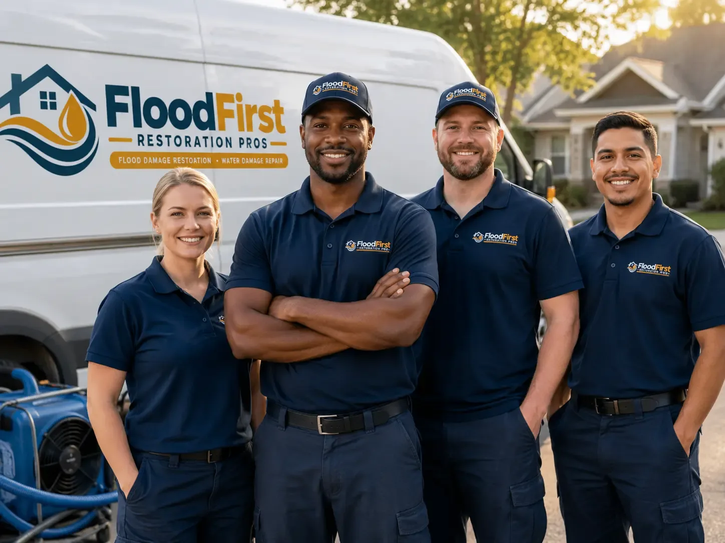Flood Damage Restoration company in Sandy Hook, MS