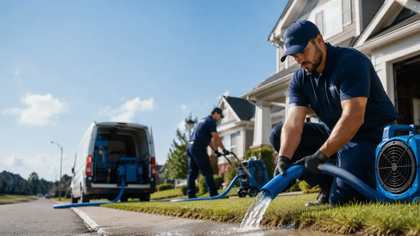 Flood Damage Restoration in Sandy Hook, MS